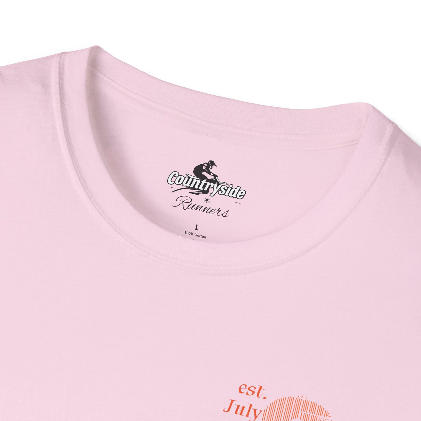 We don’t clock out Countryside Runners brand T-shirt