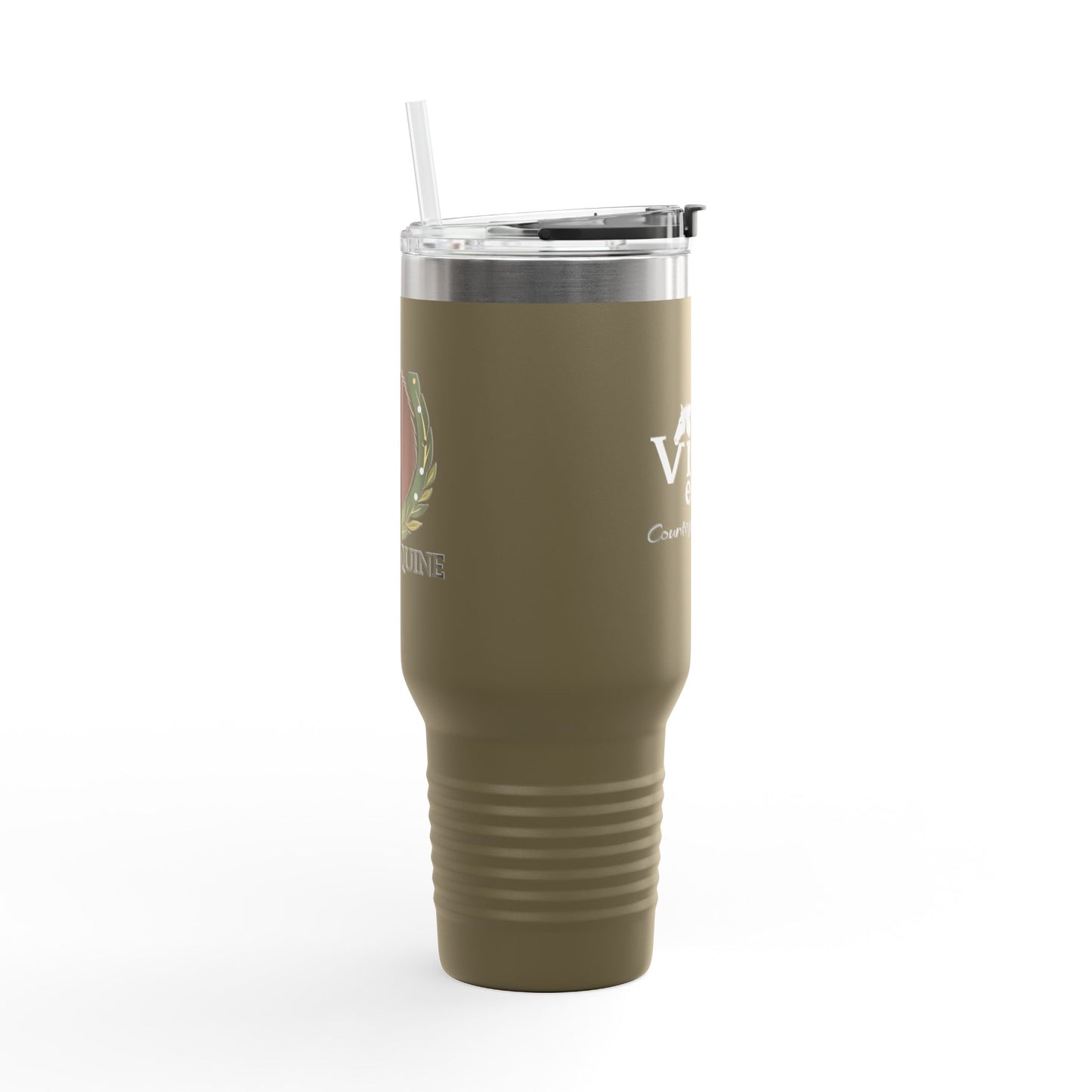 40 OZ Vigue Equine Insulated Travel Mug, 40oz - Perfect for Outdoor Adventures, Coffee Lovers, Gifts, Road Trips