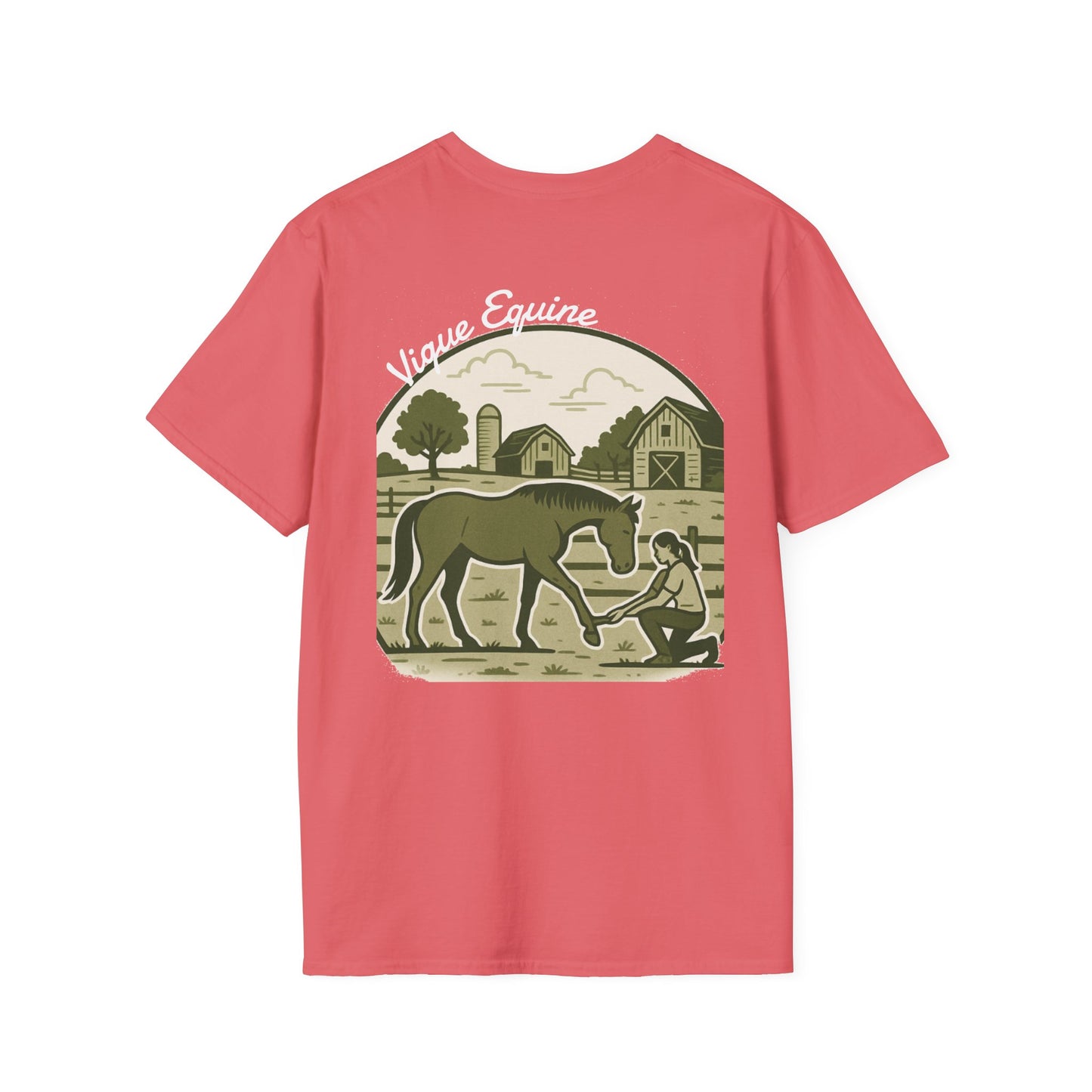 Vigue Equine LLC Merch for Countryside Runners- soft style t-shirt