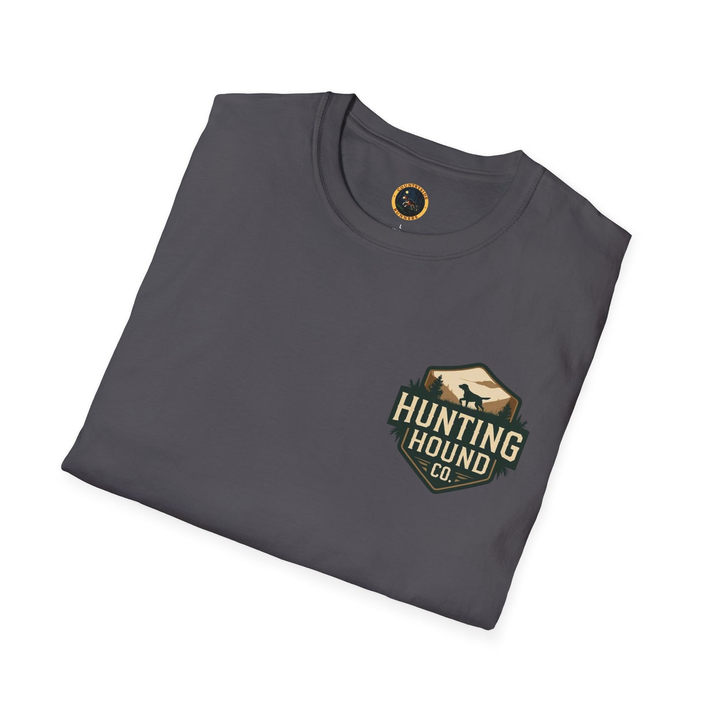Countryside Runners Unisex Softstyle T-Shirt, Outdoor Tee, Dog Lovers Gift, Hunting Hound Apparel, Nature Themed Shirt, Animal Print T-Shirt