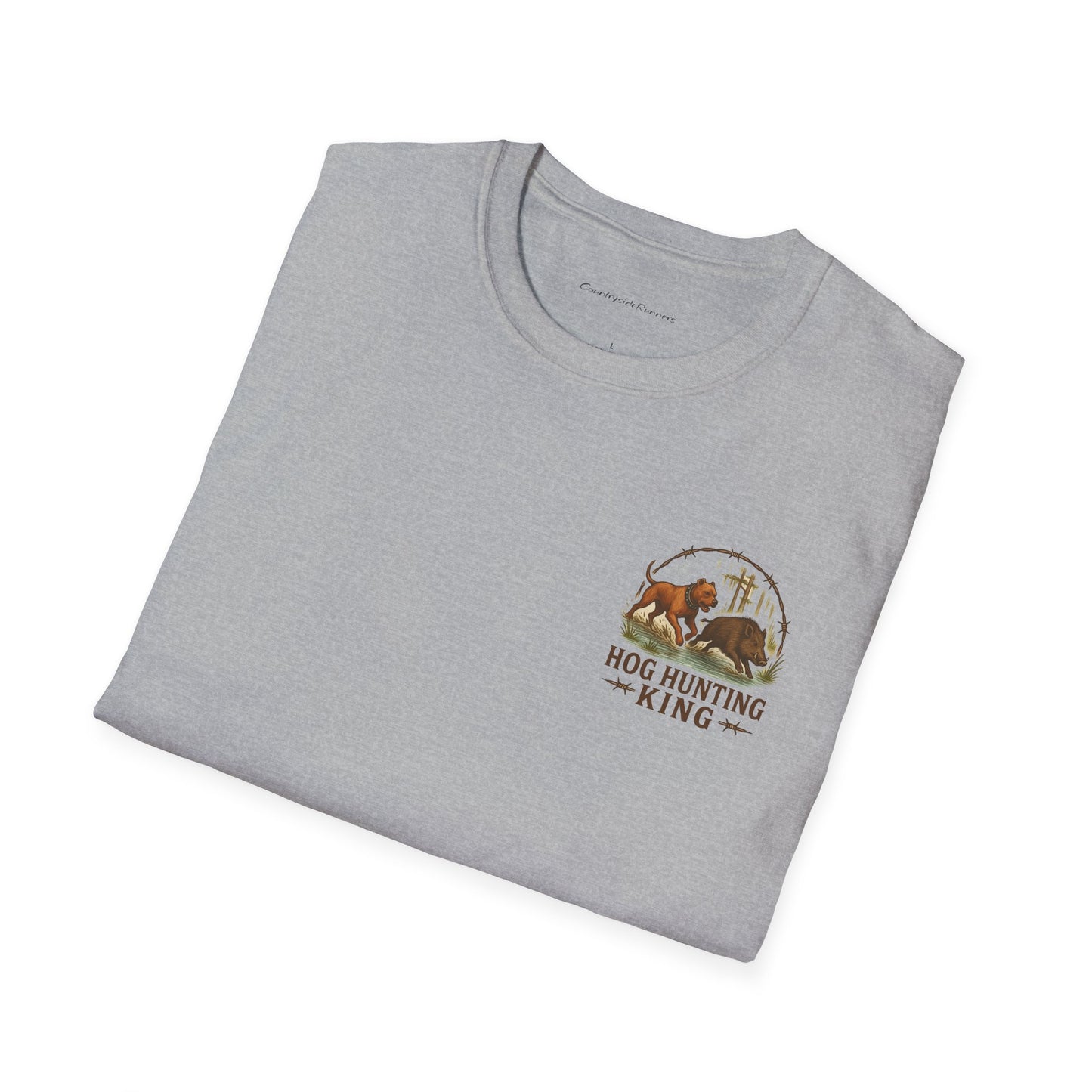 T-Shirt - Hog Hunting King Catch Dog Love