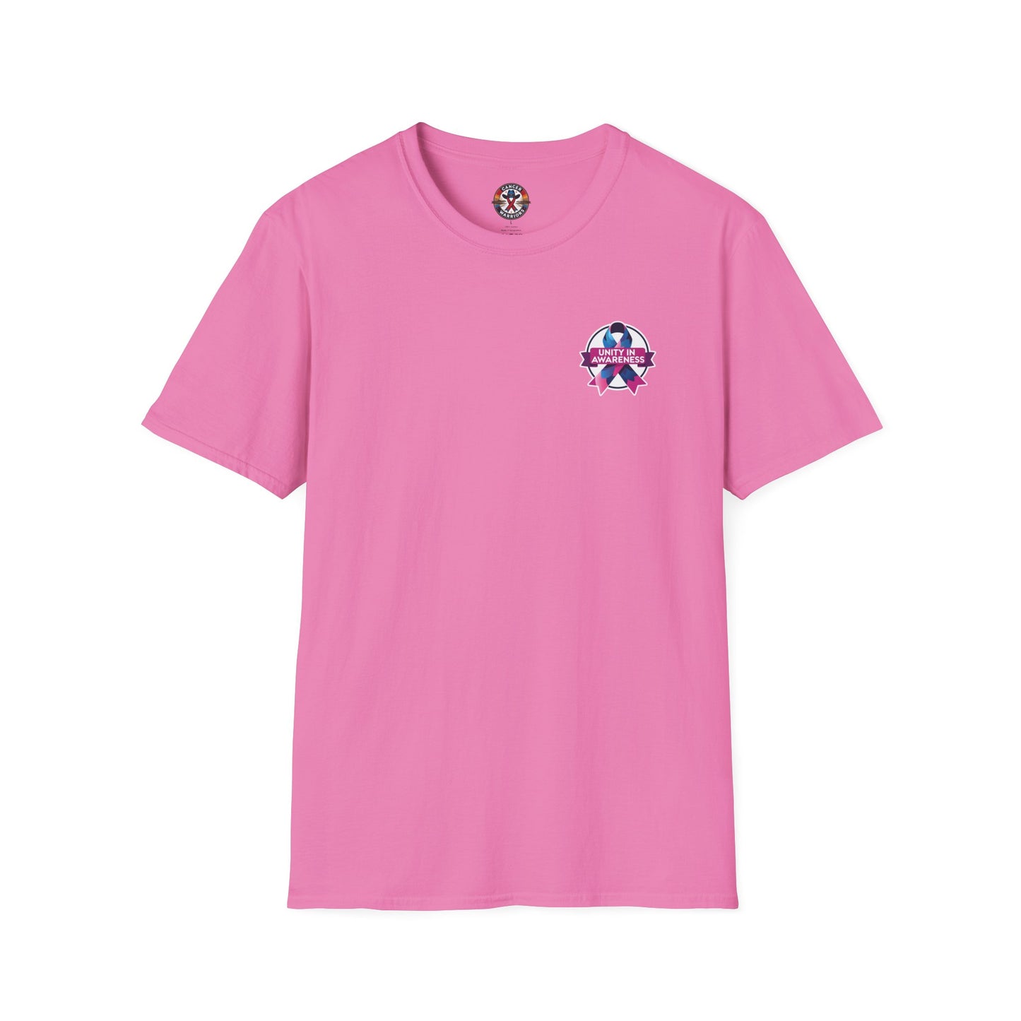 Cancer Warriors Unisex T-Shirt | Softstyle Tee for Support & Awareness, Gift for Fighters, Survivors, Fundraisers, Motivational Wear