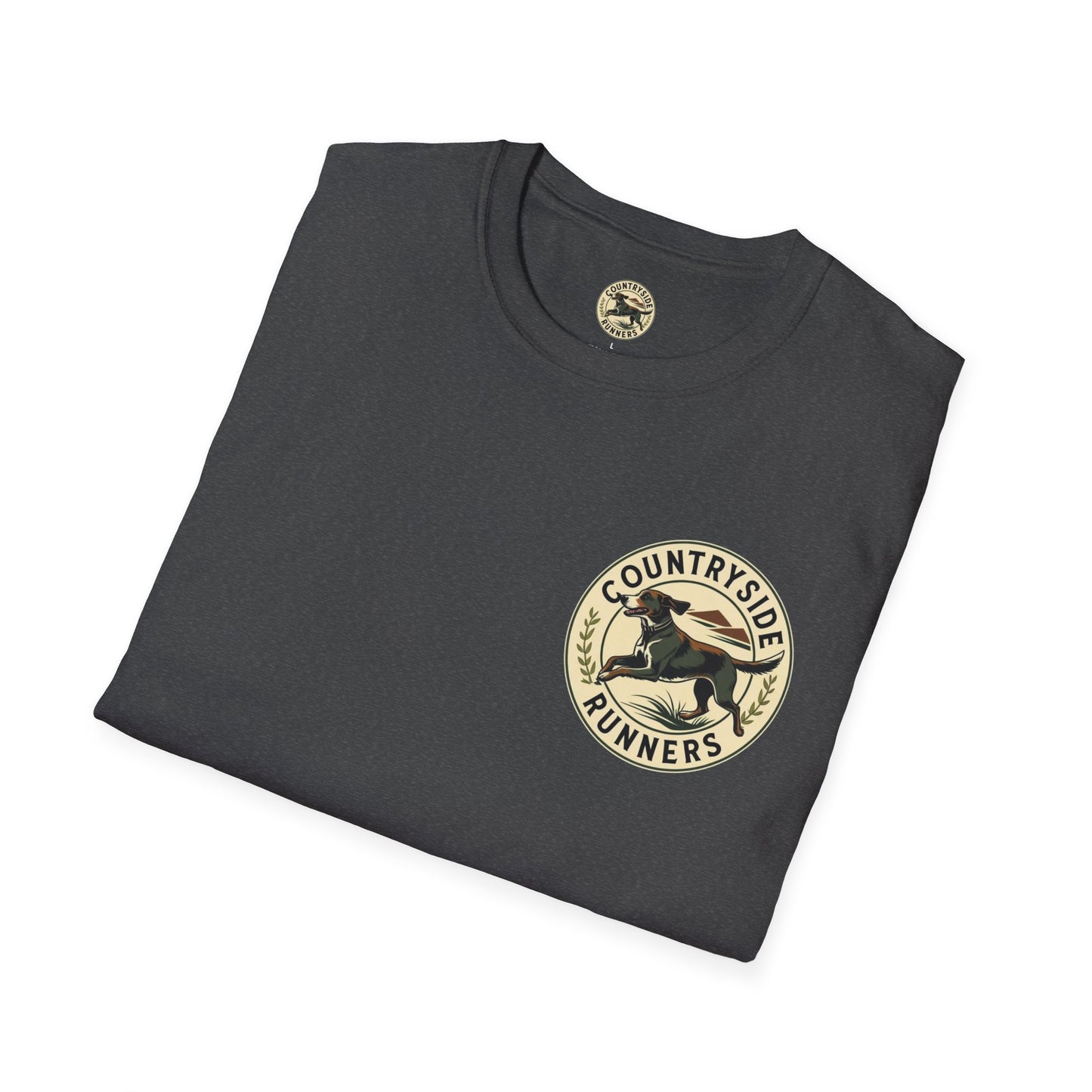 Unisex Country-Themed Graphic Tee, Vintage Runner T-Shirt, Nature Lover Gift, Outdoor Lifestyle Apparel, Gifts for Him/Her