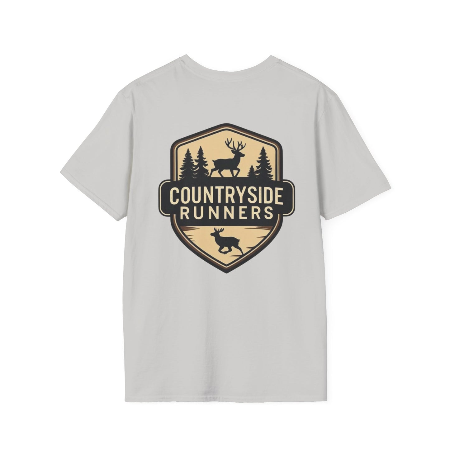 Countryside Runners Unisex Softstyle T-Shirt | Casual Tee for Nature Lovers, Hiking, Outdoor Activities, Animal Enthusiasts, Gift