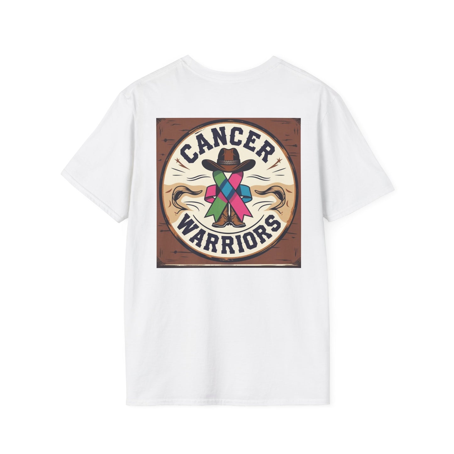Cancer Warriors T-Shirt, Support Tee, Awareness Shirt, Gift for Fighters, Unisex Softstyle Tee, Fundraising Apparel