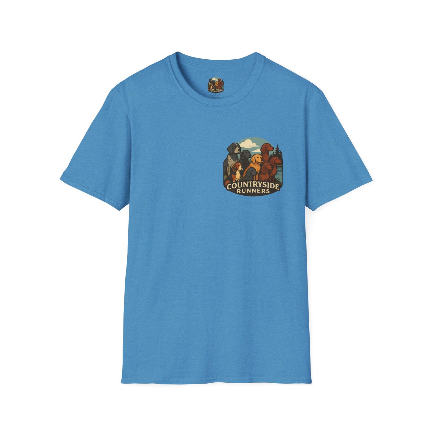 Dog Runners T-Shirt, Perfect Gift for Hunters, Outdoor Enthusiasts, Casual Wear, Wildlife Lovers, Adventure Apparel