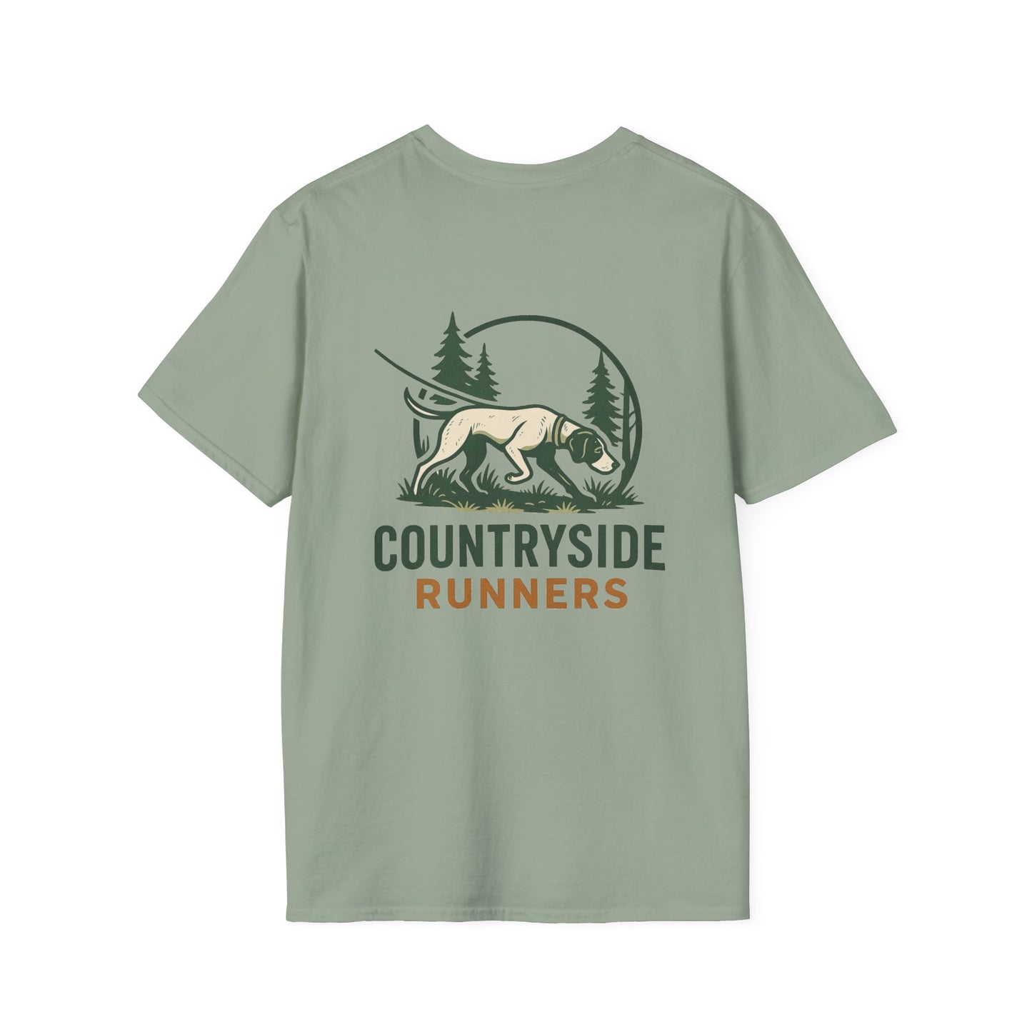 Tracking dog Runners T-Shirt, Perfect Gift for Hunters, Outdoor Enthusiasts, Casual Wear, Wildlife Lovers, Adventure Apparel
