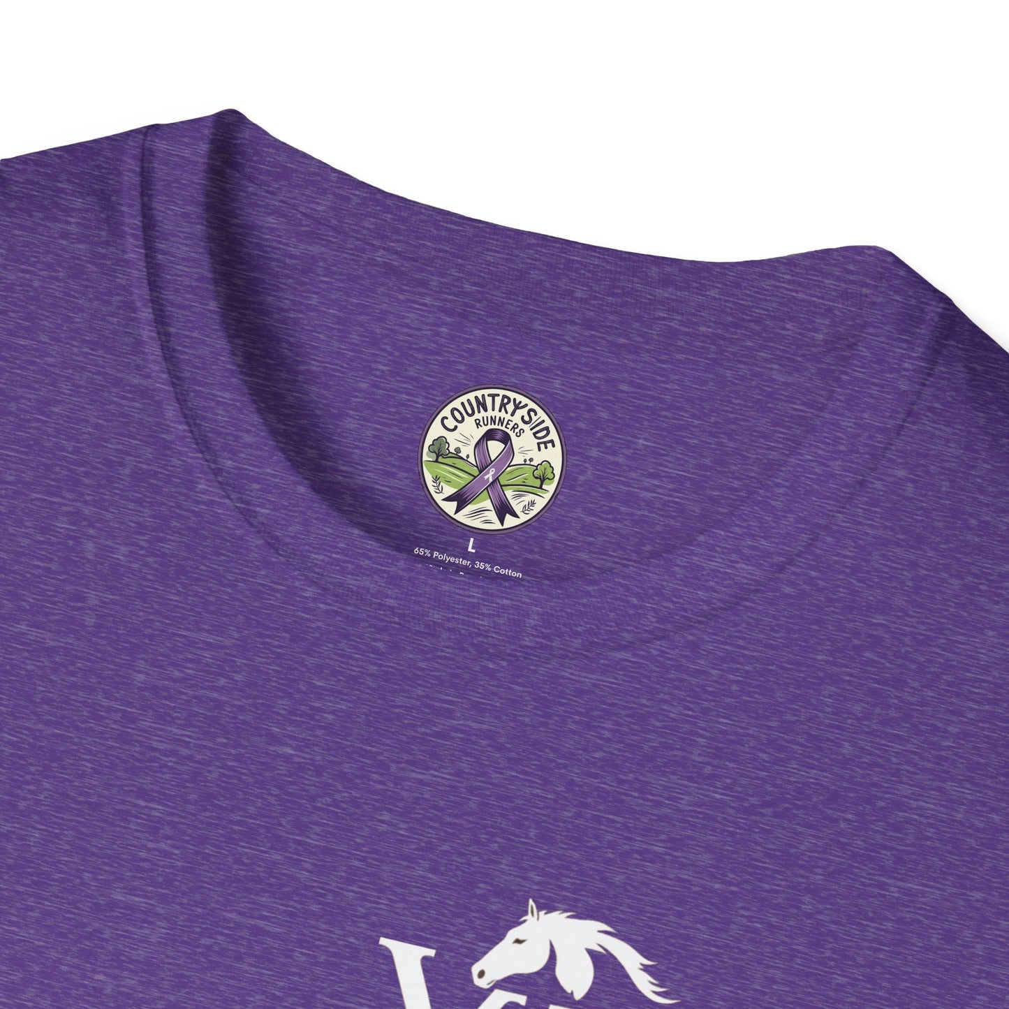 Vigue Equine LLC Merch for Countryside Runners- soft style t-shirt
