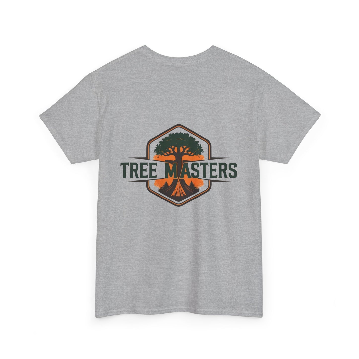 Blue collar line- Tree Masters Unisex Heavy Cotton Tee | Nature Lover Shirt, Camping Tee, Outdoor Enthusiast Gear, Adventure Gift, Eco-Friendly Fashion