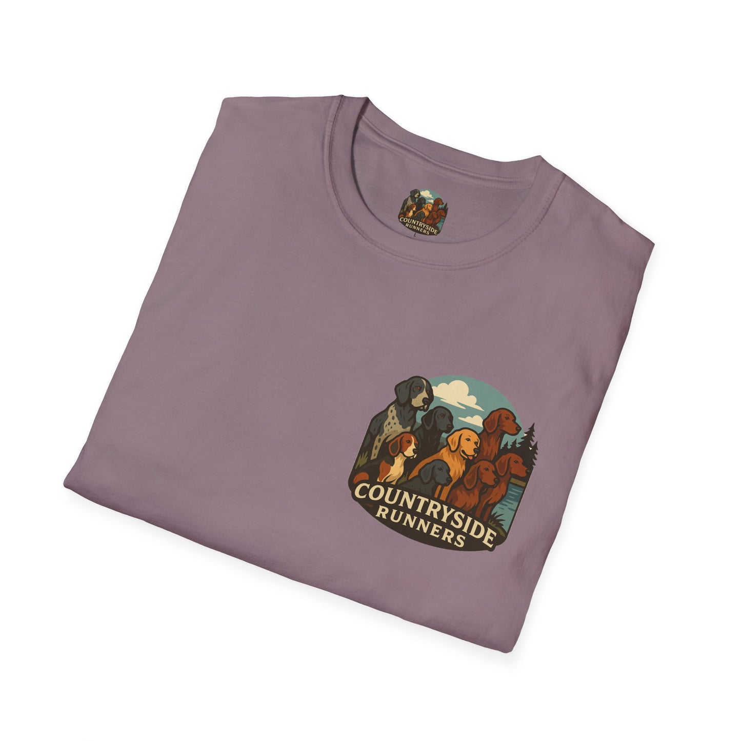 Dog Runners T-Shirt, Perfect Gift for Hunters, Outdoor Enthusiasts, Casual Wear, Wildlife Lovers, Adventure Apparel