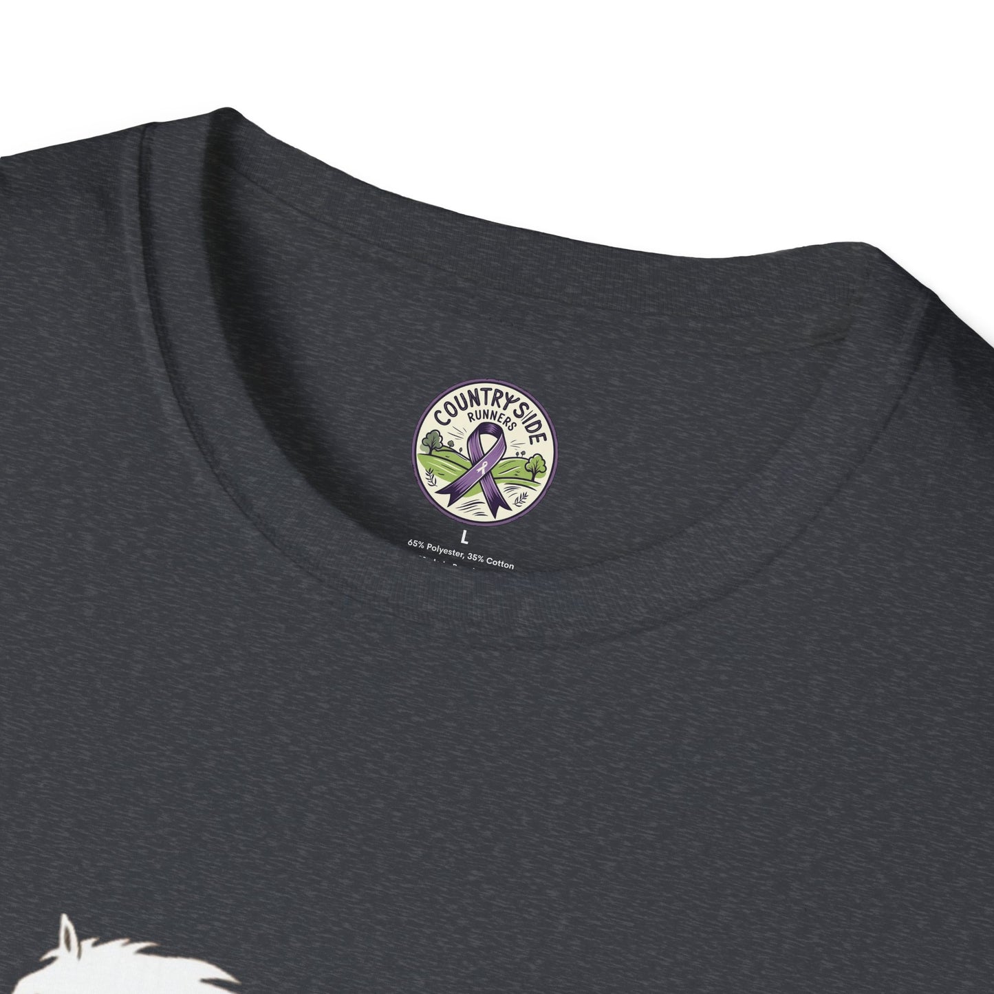 Vigue Equine LLC Merch for Countryside Runners- soft style t-shirt