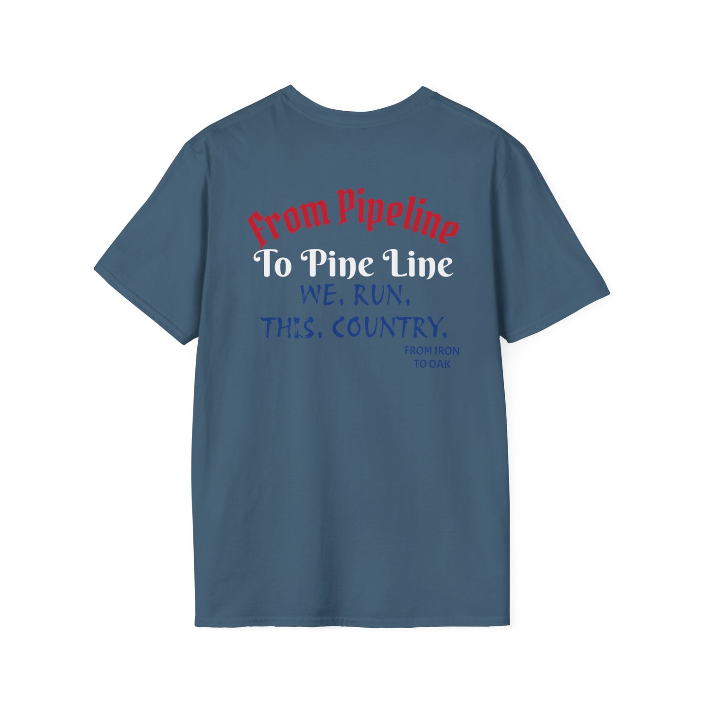 Pipeline to Pineline Countryside Runners brand T-shirt