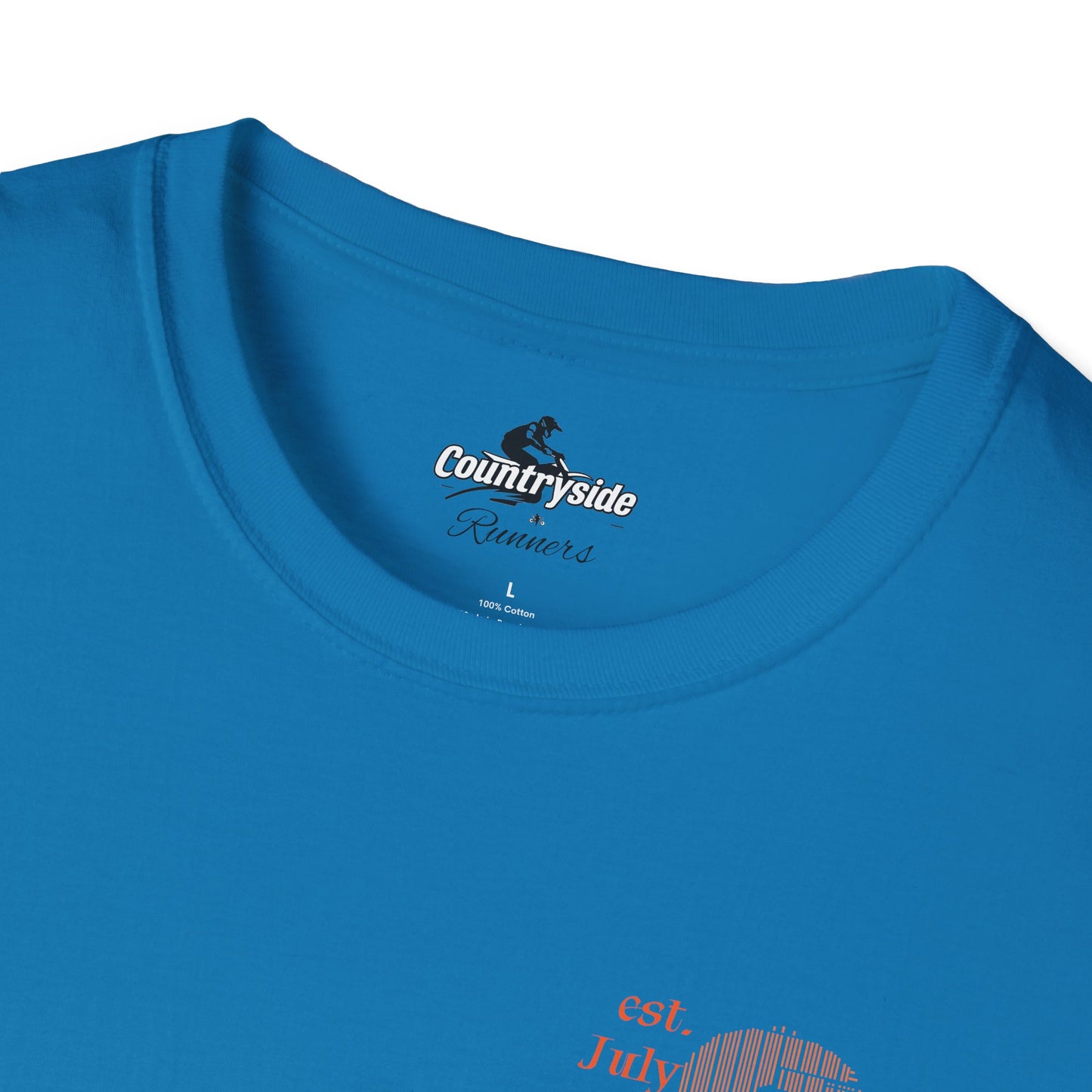 We don’t clock out Countryside Runners brand T-shirt