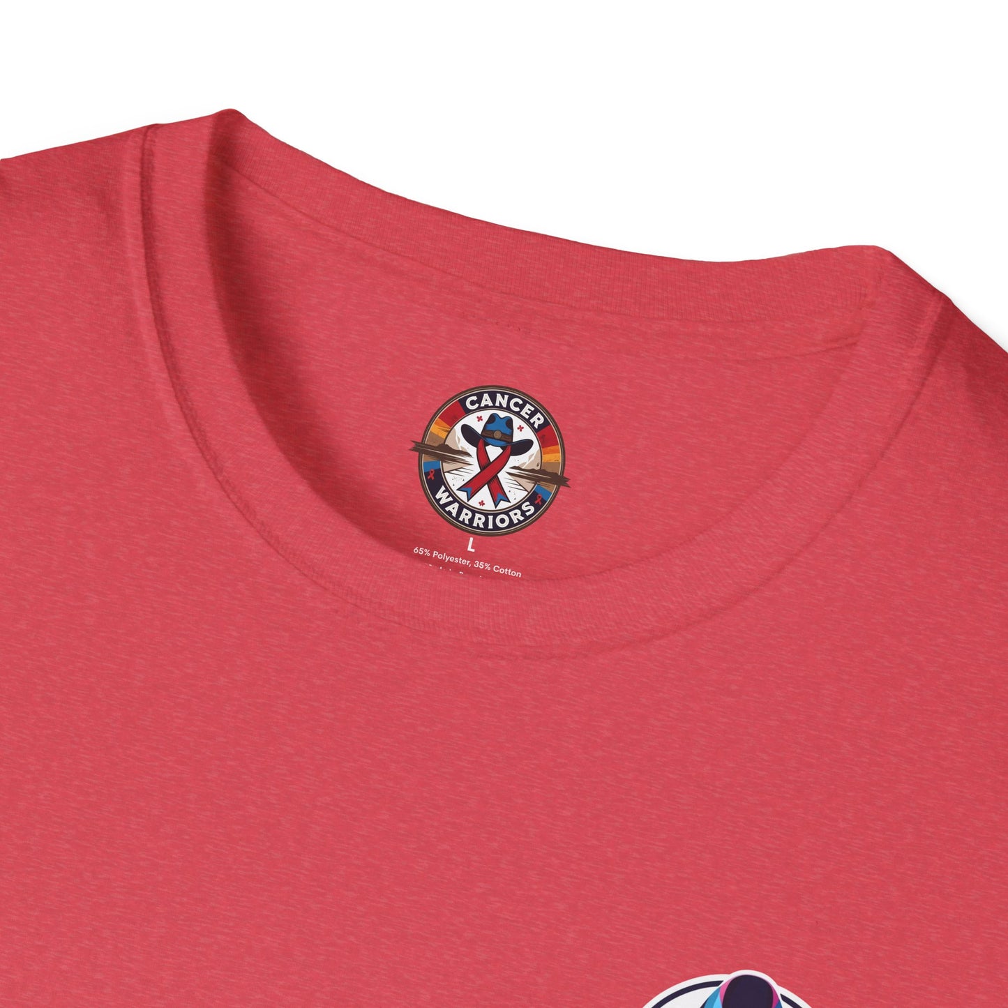 Cancer Warriors Unisex T-Shirt | Softstyle Tee for Support & Awareness, Gift for Fighters, Survivors, Fundraisers, Motivational Wear