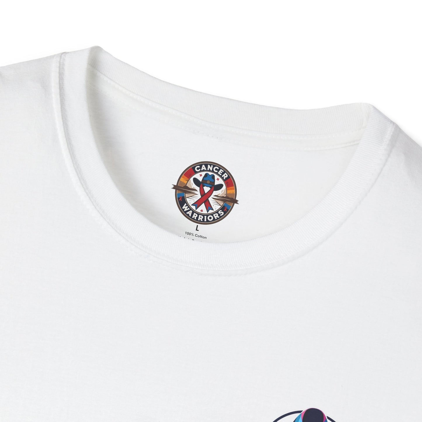 Cancer Warriors Unisex T-Shirt | Softstyle Tee for Support & Awareness, Gift for Fighters, Survivors, Fundraisers, Motivational Wear