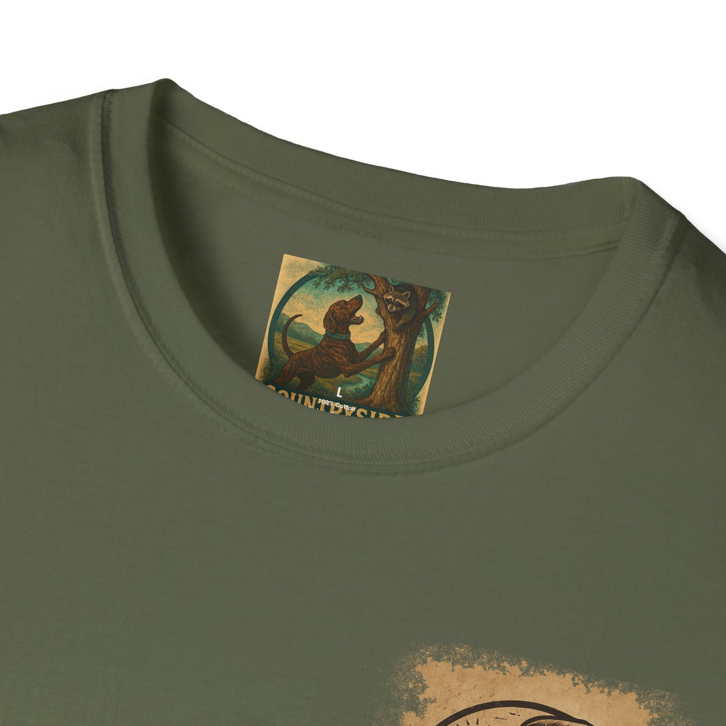 Countryside Runners treed plott hound T-Shirt, Unisex Dog Lover Tee, Softstyle Graphic Shirt, Gifts for Pet Owners, Outdoor Enthusiasts Apparel