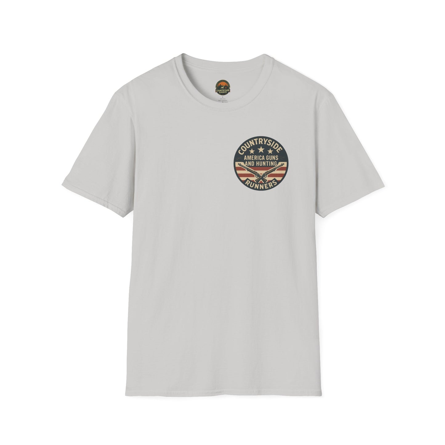 Patriotic Adventures T-Shirt | Outdoor Enthusiast Gear, Camping Tee, Hunting Apparel, Gift for Dads, Summer Adventure Wear