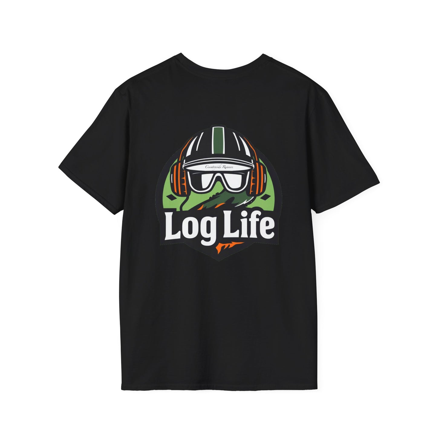 Logging life blue collar built T-Shirt