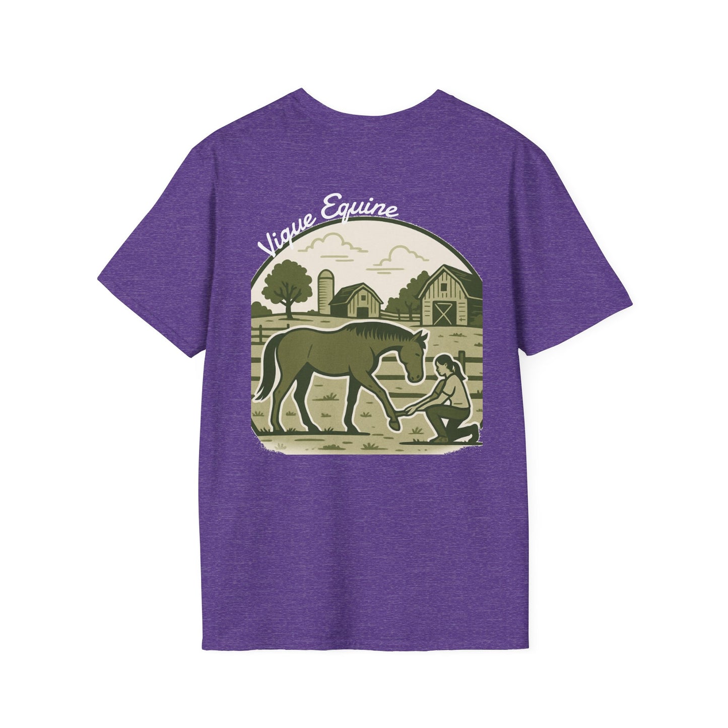 Vigue Equine LLC Merch for Countryside Runners- soft style t-shirt