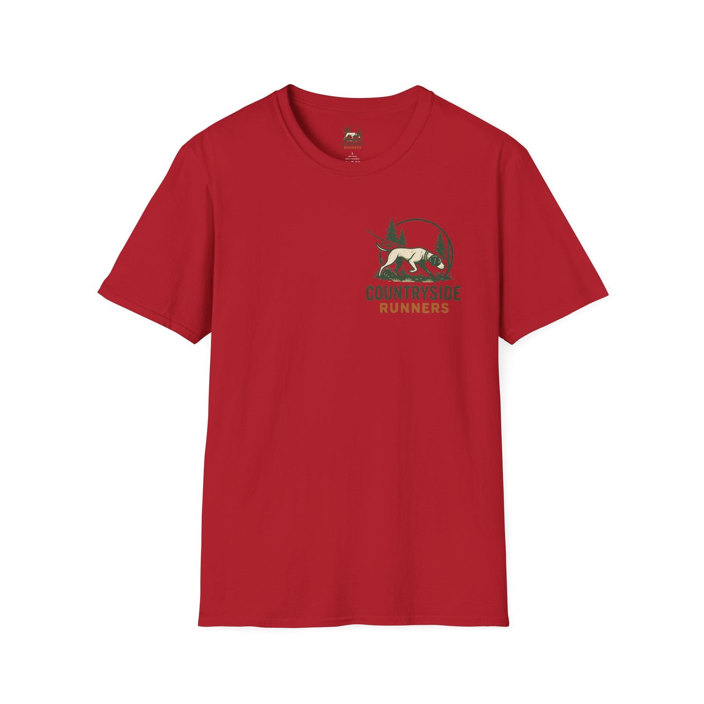 Tracking dog Runners T-Shirt, Perfect Gift for Hunters, Outdoor Enthusiasts, Casual Wear, Wildlife Lovers, Adventure Apparel
