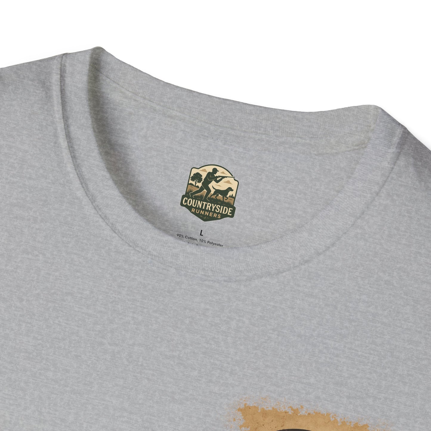 Countryside Runners Unisex Softstyle T-Shirt, Casual Outdoor Tee, Gift for Nature Lovers, Hunting Apparel, Cool Vintage Design