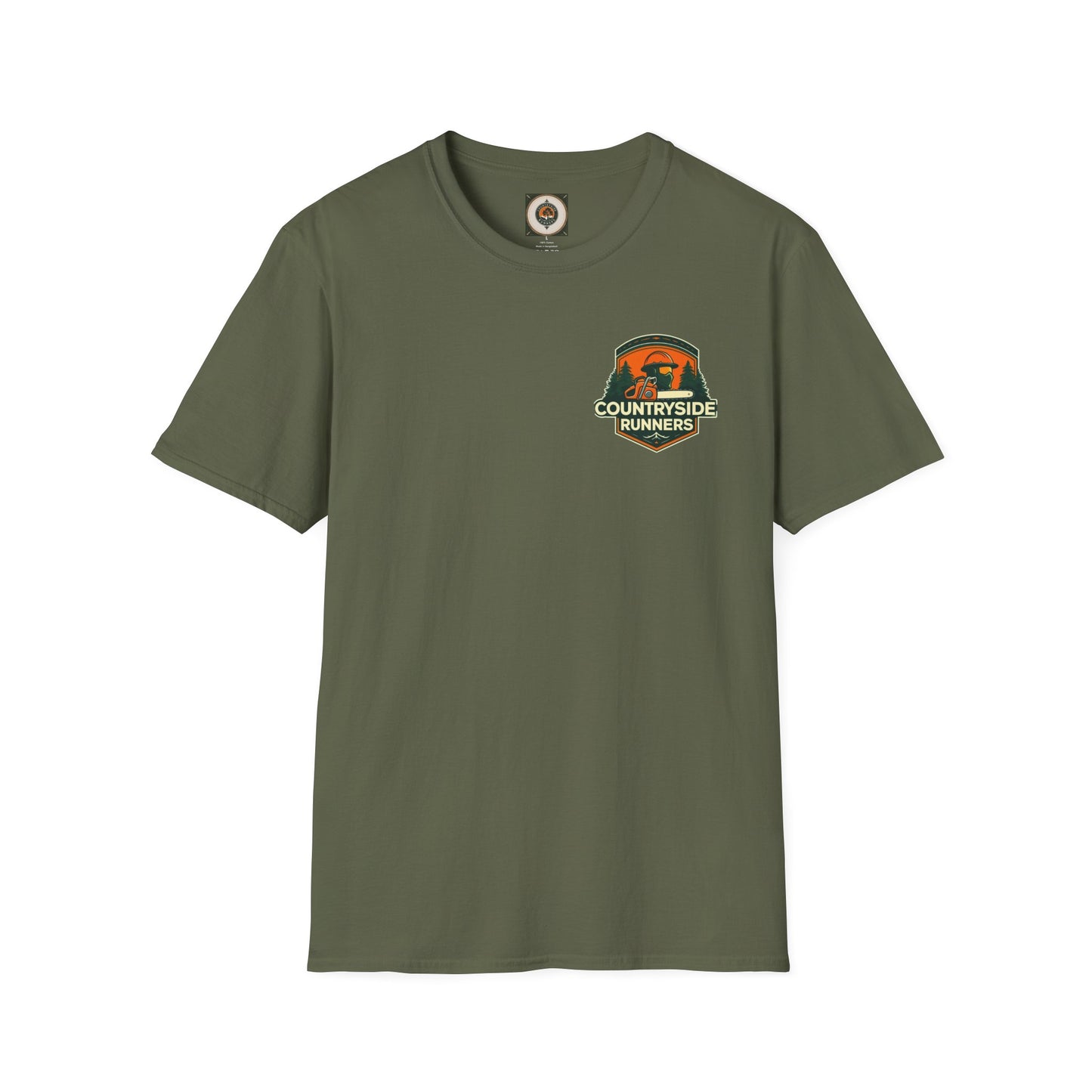 Sawdust and Diesel blue collar built T-Shirt