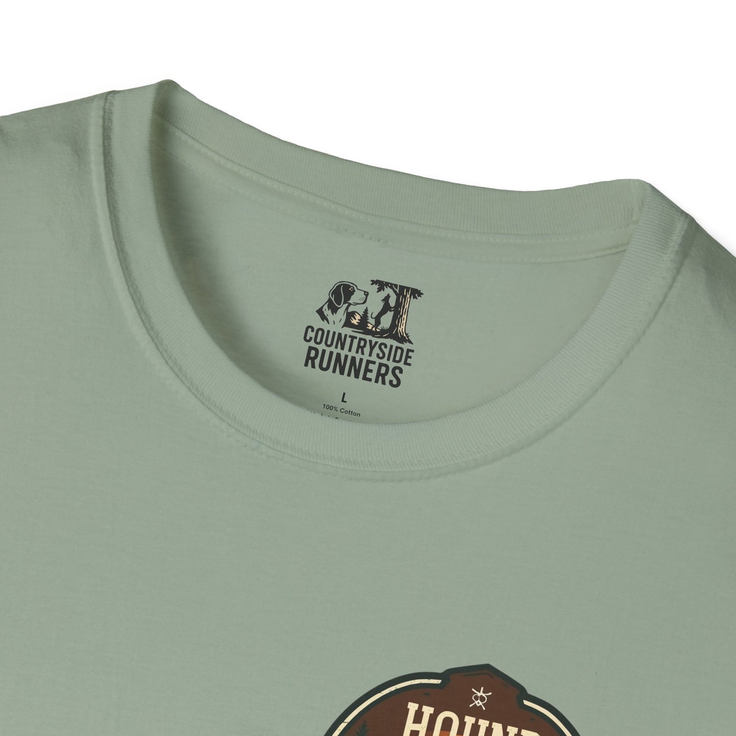 Countryside Runners Unisex Softstyle T-Shirt | Dog Lover Gift, Outdoor Activity Tee, Casual Wear, Pet Enthusiast Shirt, Nature Lover Apparel