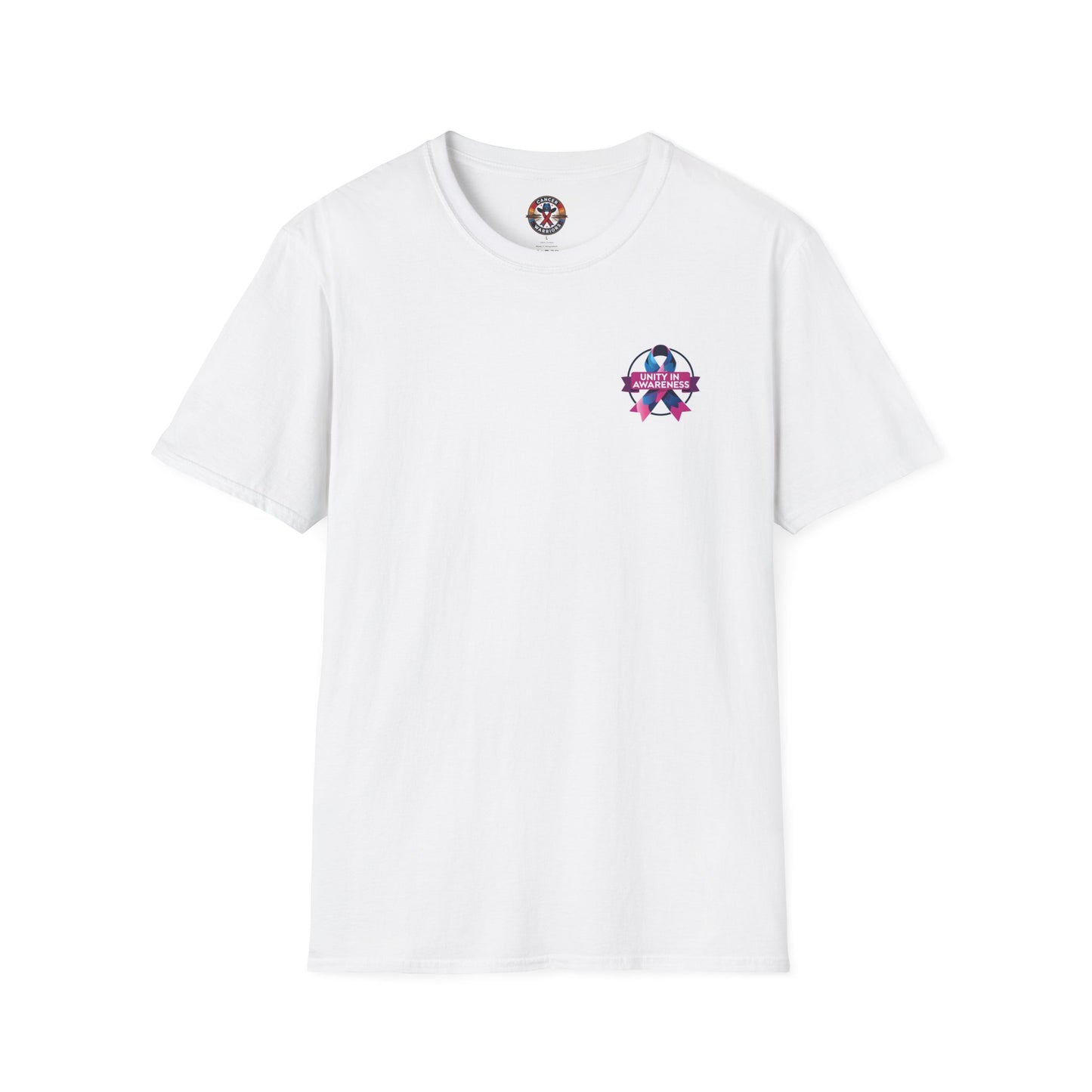 Cancer Warriors Unisex T-Shirt | Softstyle Tee for Support & Awareness, Gift for Fighters, Survivors, Fundraisers, Motivational Wear