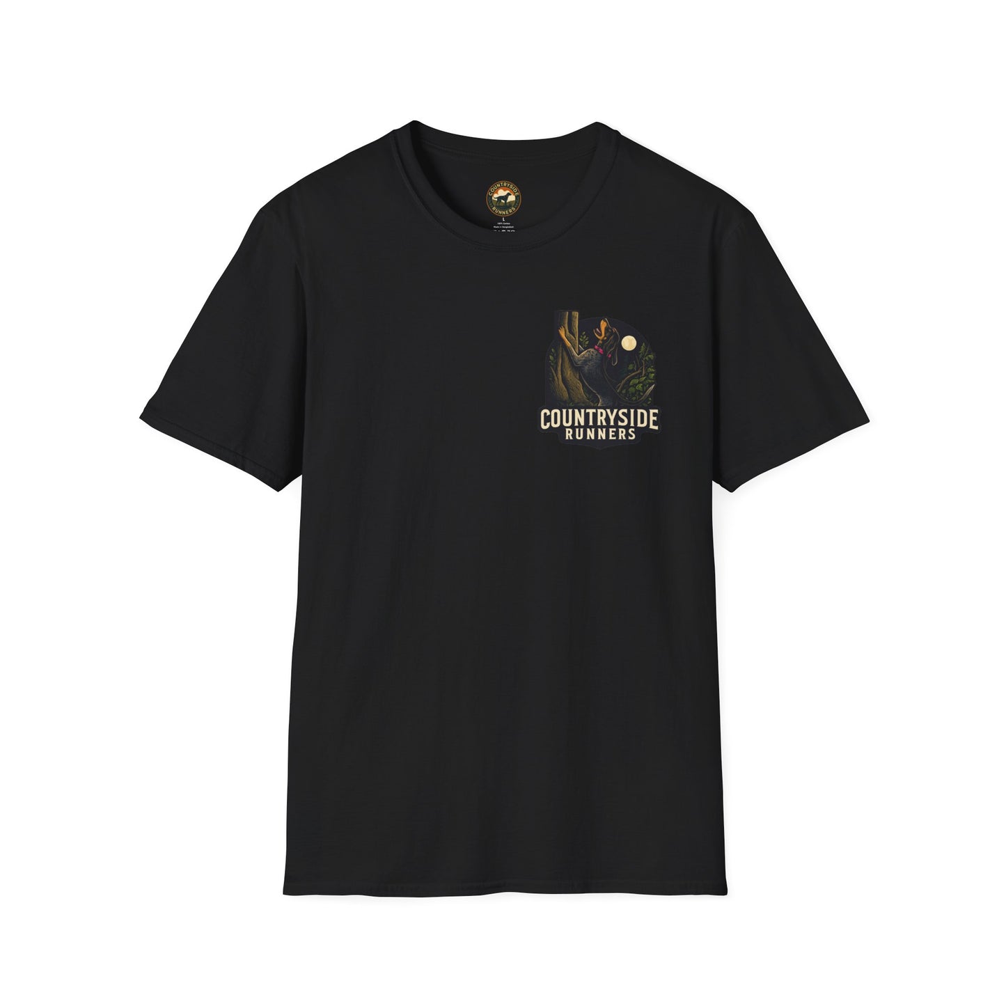 Coonhound Life T-Shirt, Dog Lover Gift, Unisex Softstyle Tee, Pet Owner Apparel, Canine Art Shirt, Casual Wear