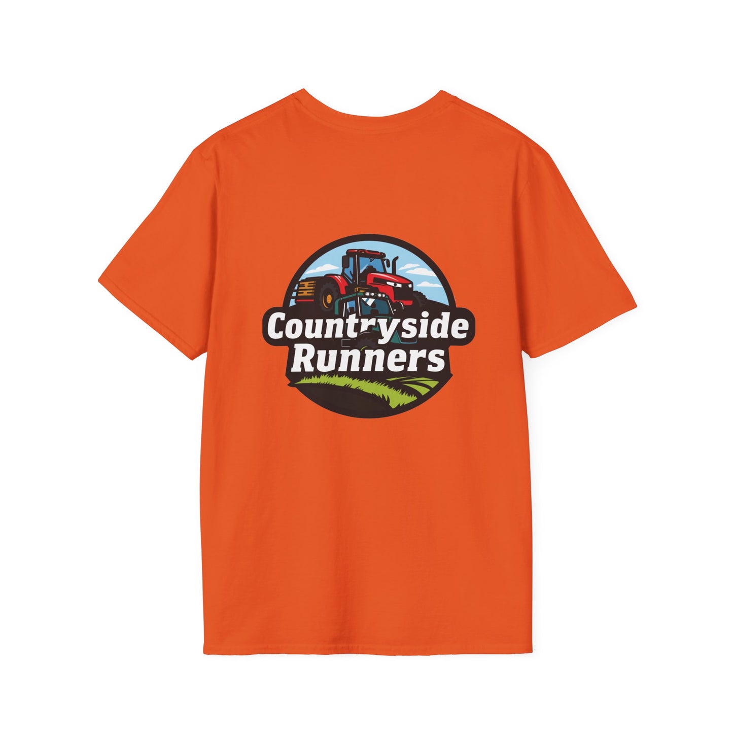Countryside Runners Unisex Softstyle T-Shirt | Farm Life Tee, Running Gear, Outdoor Apparel, Gift for Runners, Vintage Style Shirt