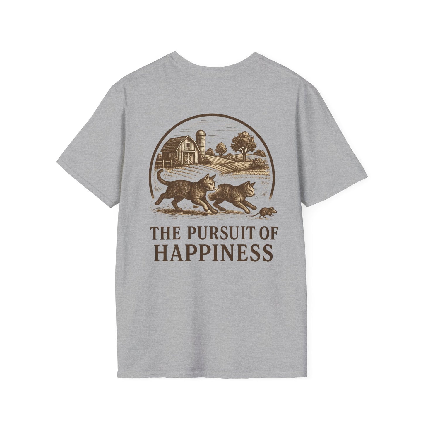 Cat Love Pursuit of happiness T-Shirt