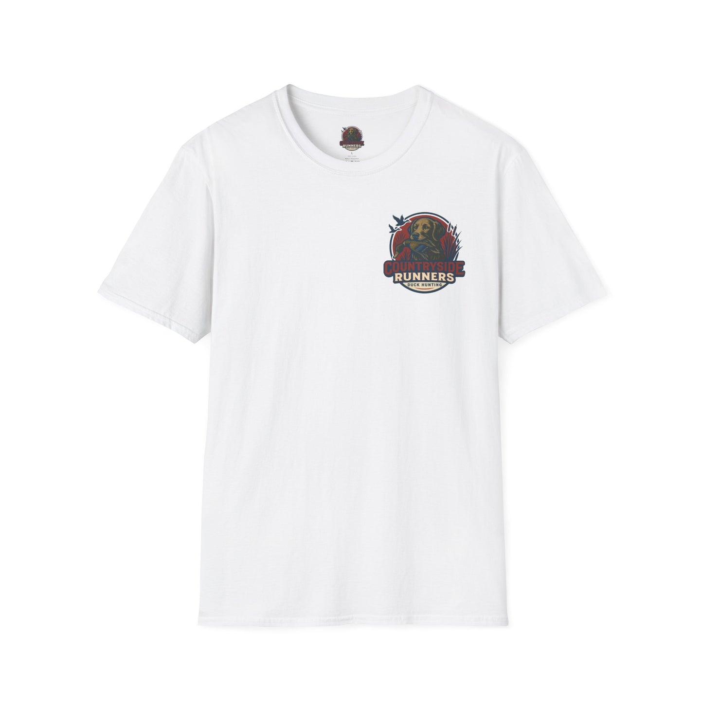 Duck Hunting Runners T-Shirt, Perfect Gift for Hunters, Outdoor Enthusiasts, Casual Wear, Wildlife Lovers, Adventure Apparel