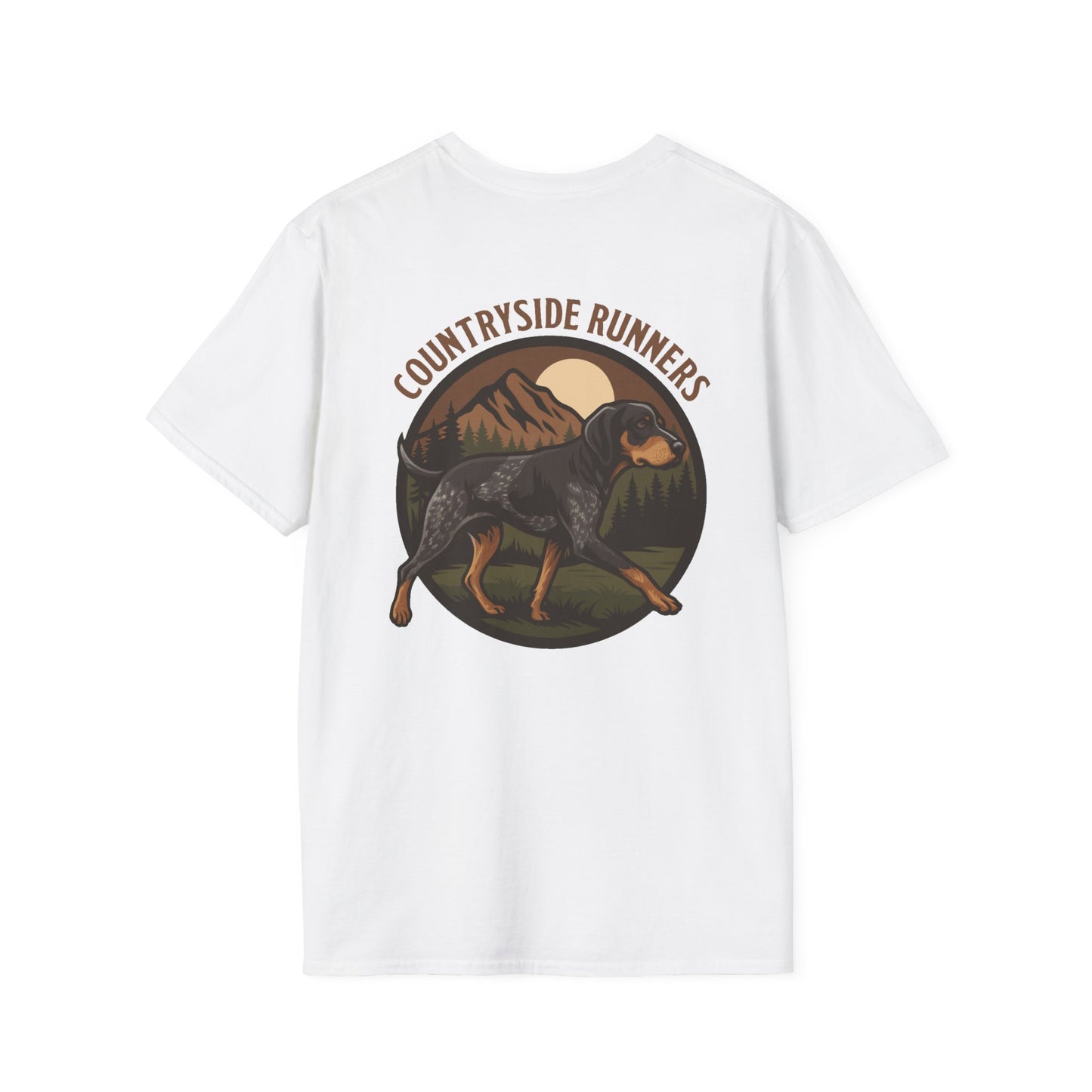Bluetick Coonhound Hunting Design
