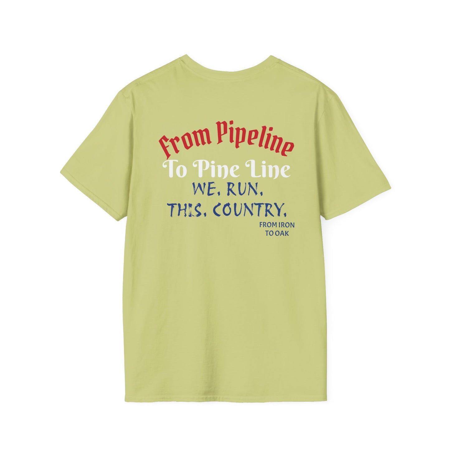 Pipeline to Pineline Countryside Runners brand T-shirt