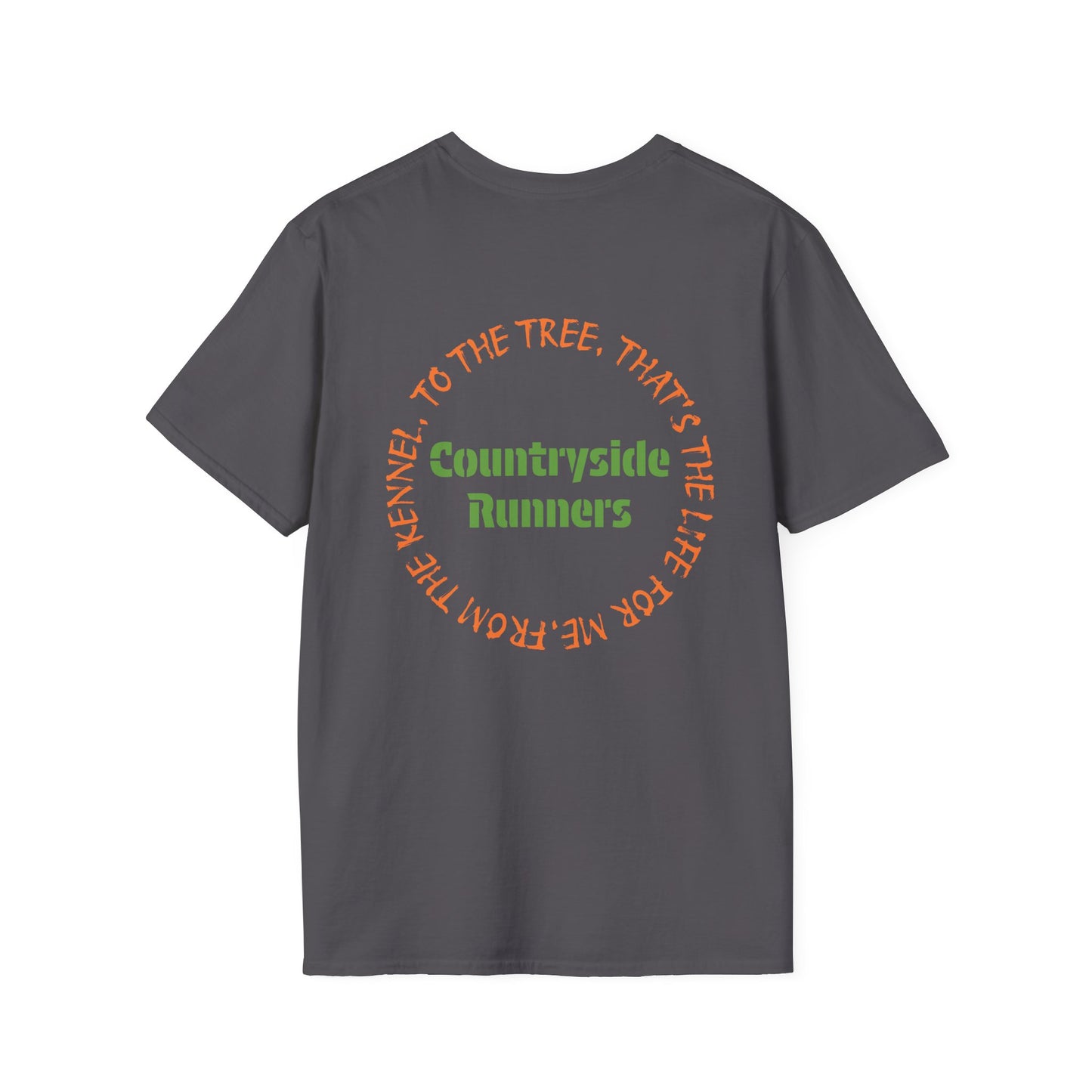 Kennel To Tree Life For Me Countryside Runners brand T-shirt