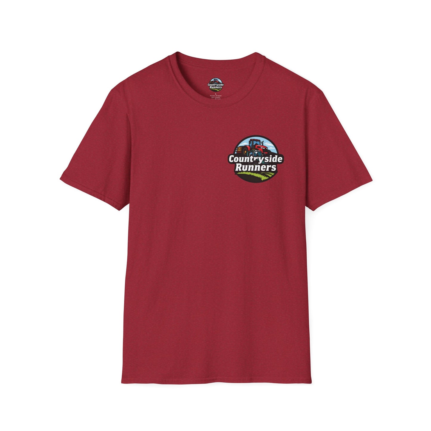 Countryside Runners Unisex Softstyle T-Shirt | Farm Life Tee, Running Gear, Outdoor Apparel, Gift for Runners, Vintage Style Shirt