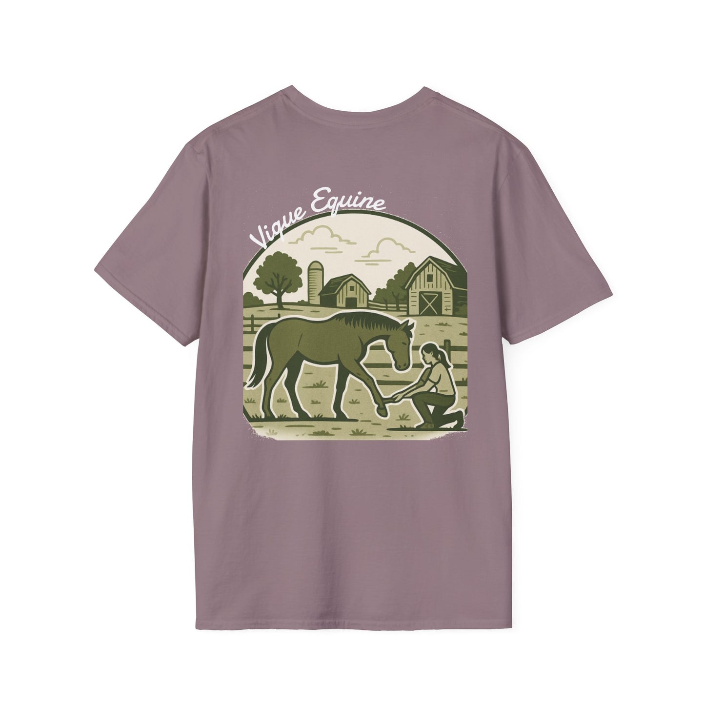 Vigue Equine LLC Merch for Countryside Runners- soft style t-shirt