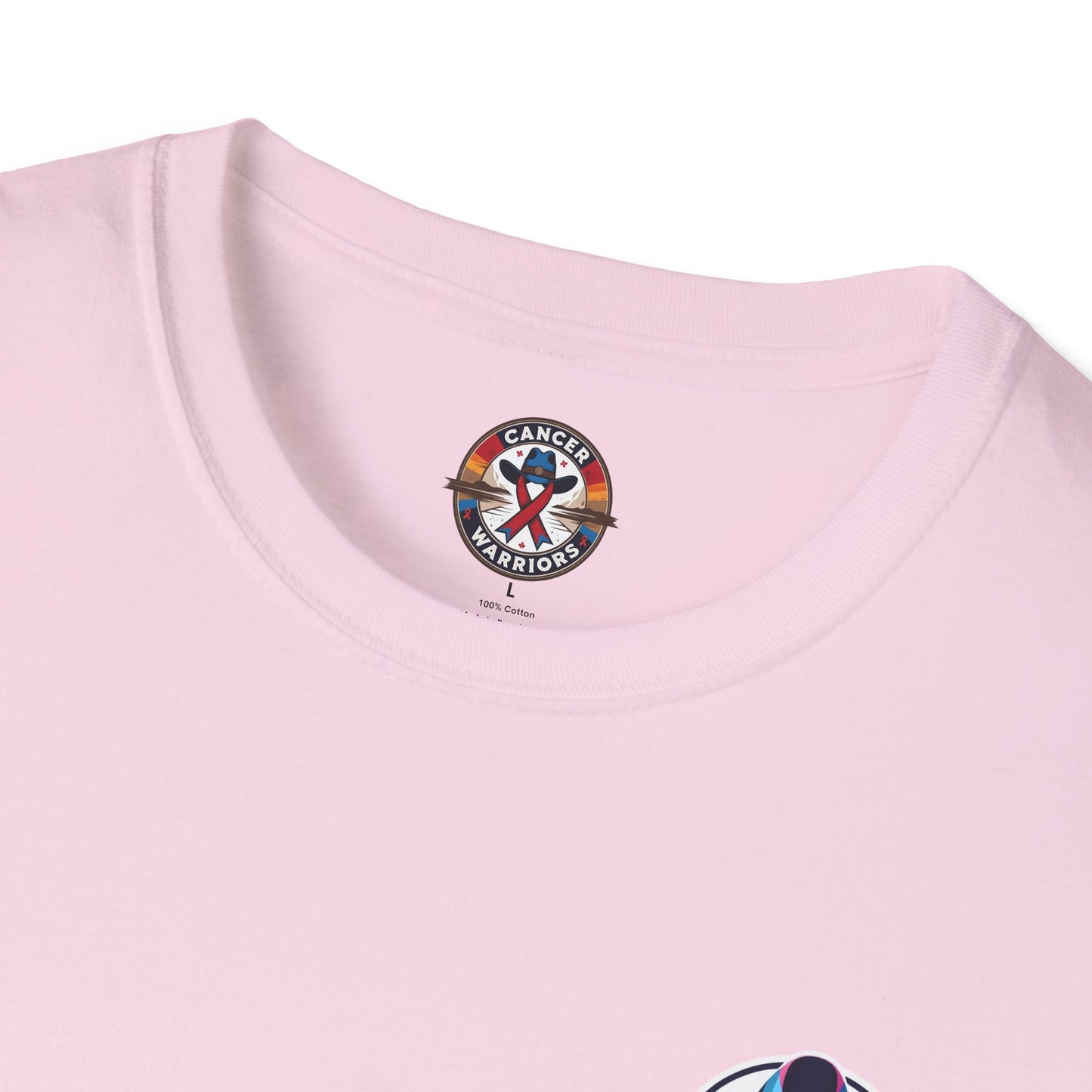 Cancer Warriors Unisex T-Shirt | Softstyle Tee for Support & Awareness, Gift for Fighters, Survivors, Fundraisers, Motivational Wear