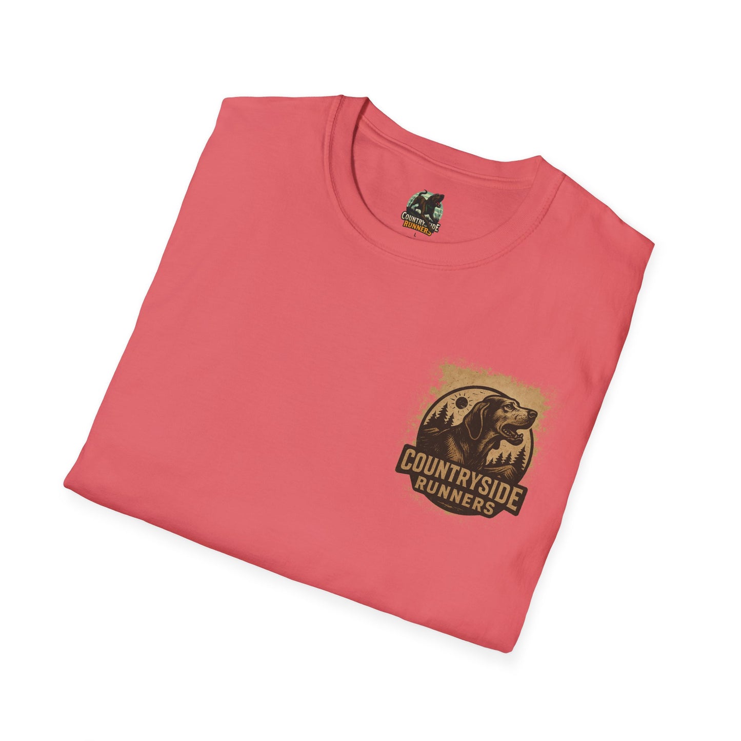 Country Side Runners plott hound T-Shirt, Unisex Dog Lover Tee, Gift for Running Enthusiasts, Outdoor Adventure Apparel, Nature-Themed Shirt