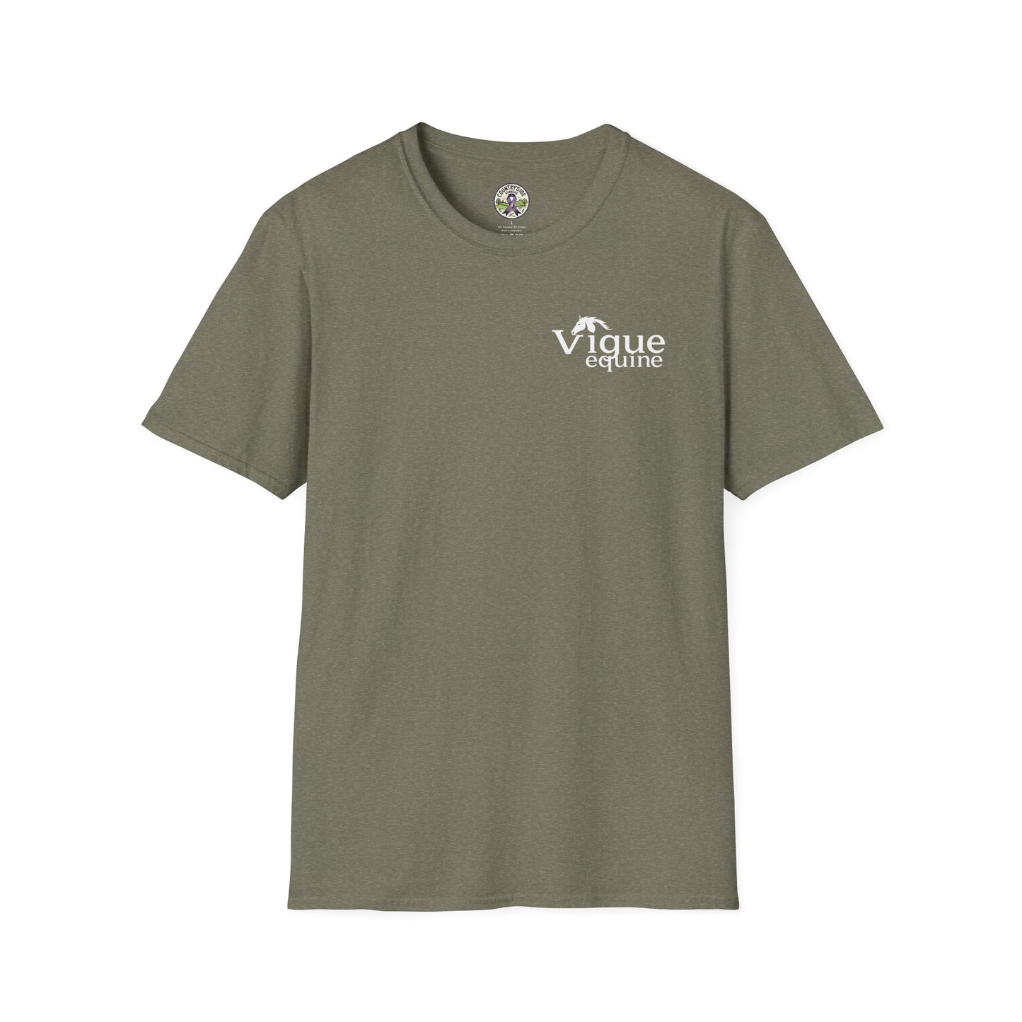 Vigue Equine LLC Merch for Countryside Runners- soft style t-shirt