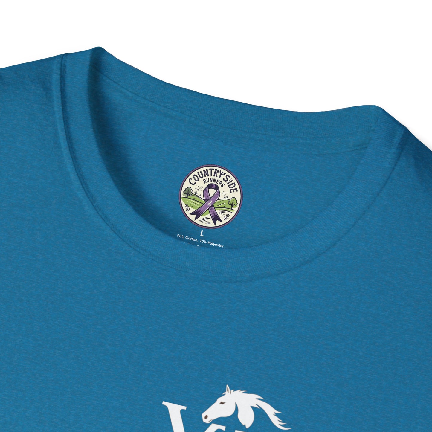 Vigue Equine LLC Merch for Countryside Runners- soft style t-shirt
