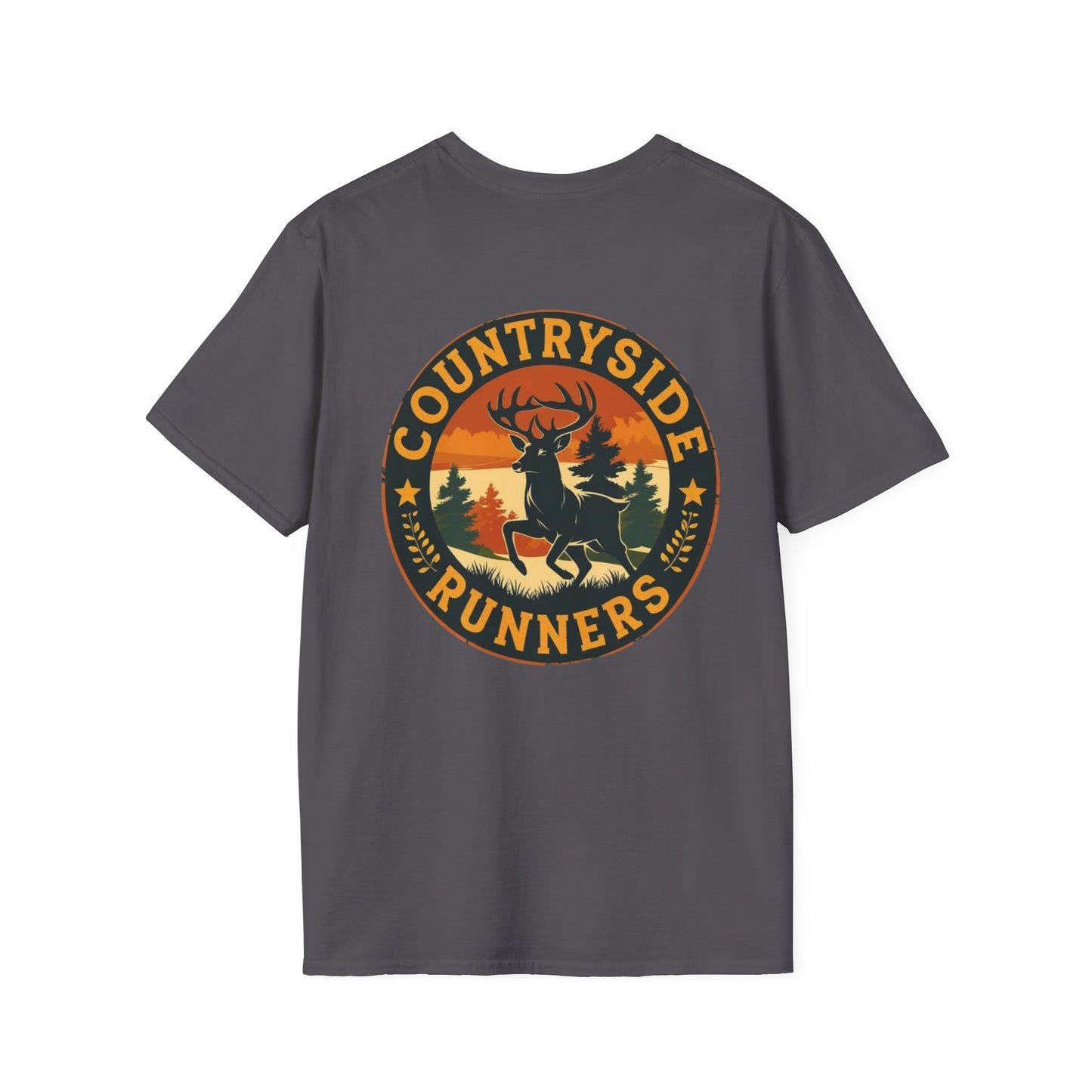 Countryside Runners Unisex Softstyle T-Shirt, Comfortable Graphic Tee, Perfect for Runners, Outdoor Lovers, Gift for Him/Her, Casual Wear