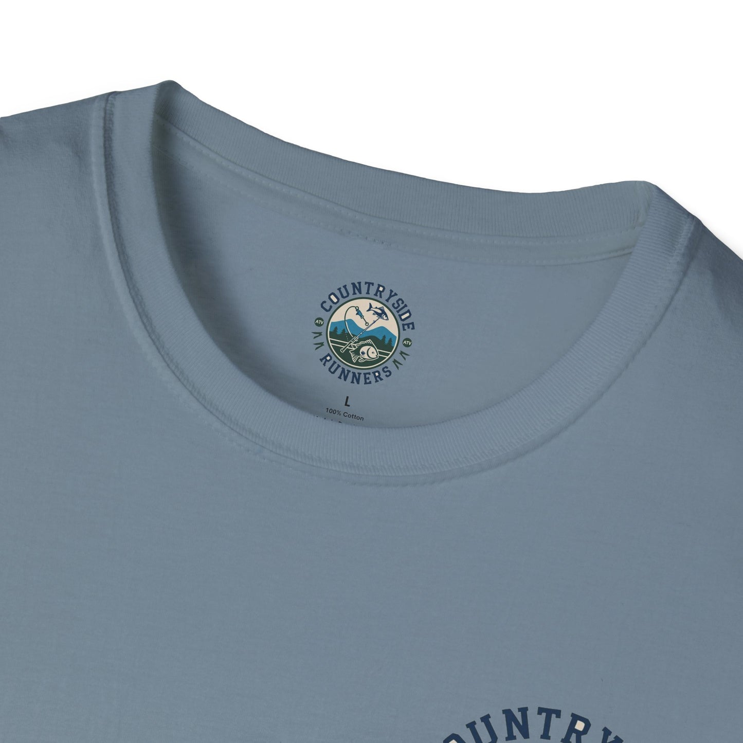 Adventure-Themed Unisex Softstyle T-Shirt, Fishing Tee, Outdoor Enthusiasts, Gift for Him, Nature Lover's Apparel