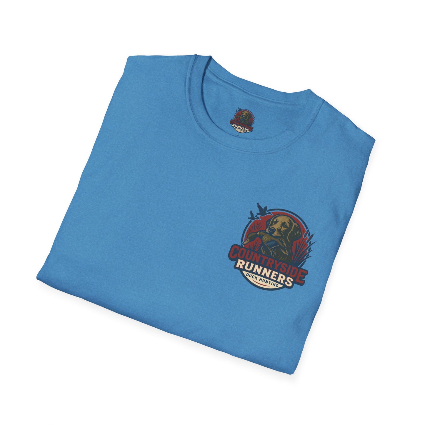 Duck Hunting Runners T-Shirt, Perfect Gift for Hunters, Outdoor Enthusiasts, Casual Wear, Wildlife Lovers, Adventure Apparel