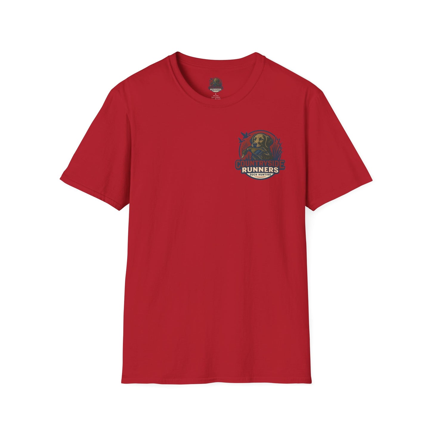 Duck Hunting Runners T-Shirt, Perfect Gift for Hunters, Outdoor Enthusiasts, Casual Wear, Wildlife Lovers, Adventure Apparel