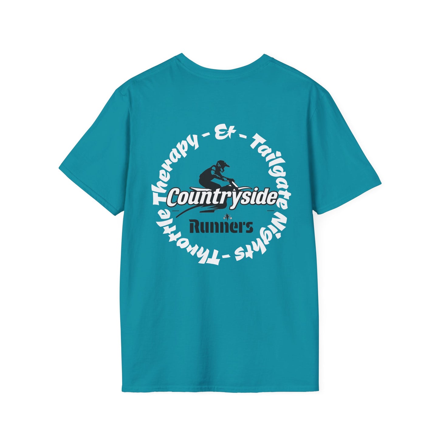 Throttle Therapy Countryside Runners brand T-shirt