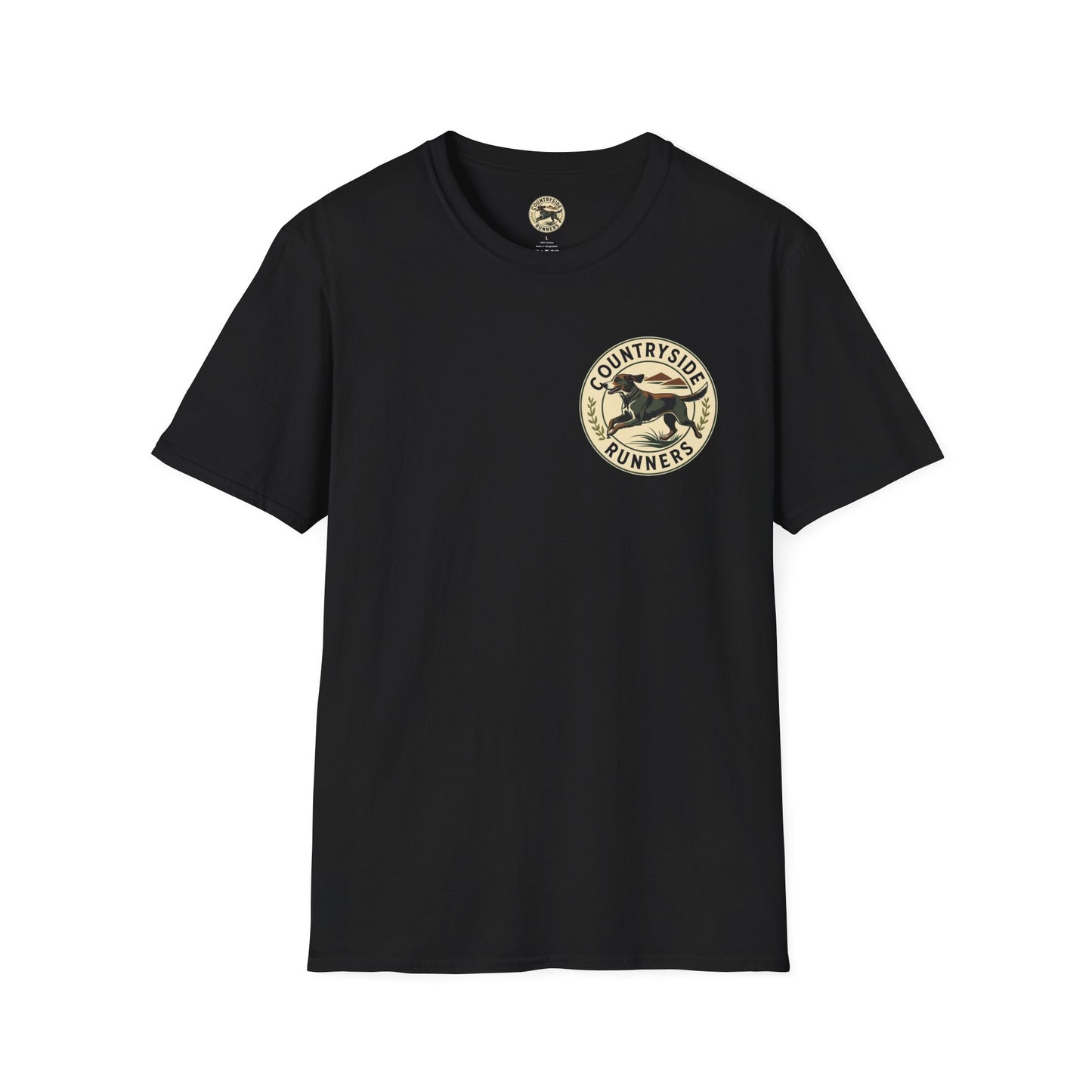 Unisex Country-Themed Graphic Tee, Vintage Runner T-Shirt, Nature Lover Gift, Outdoor Lifestyle Apparel, Gifts for Him/Her