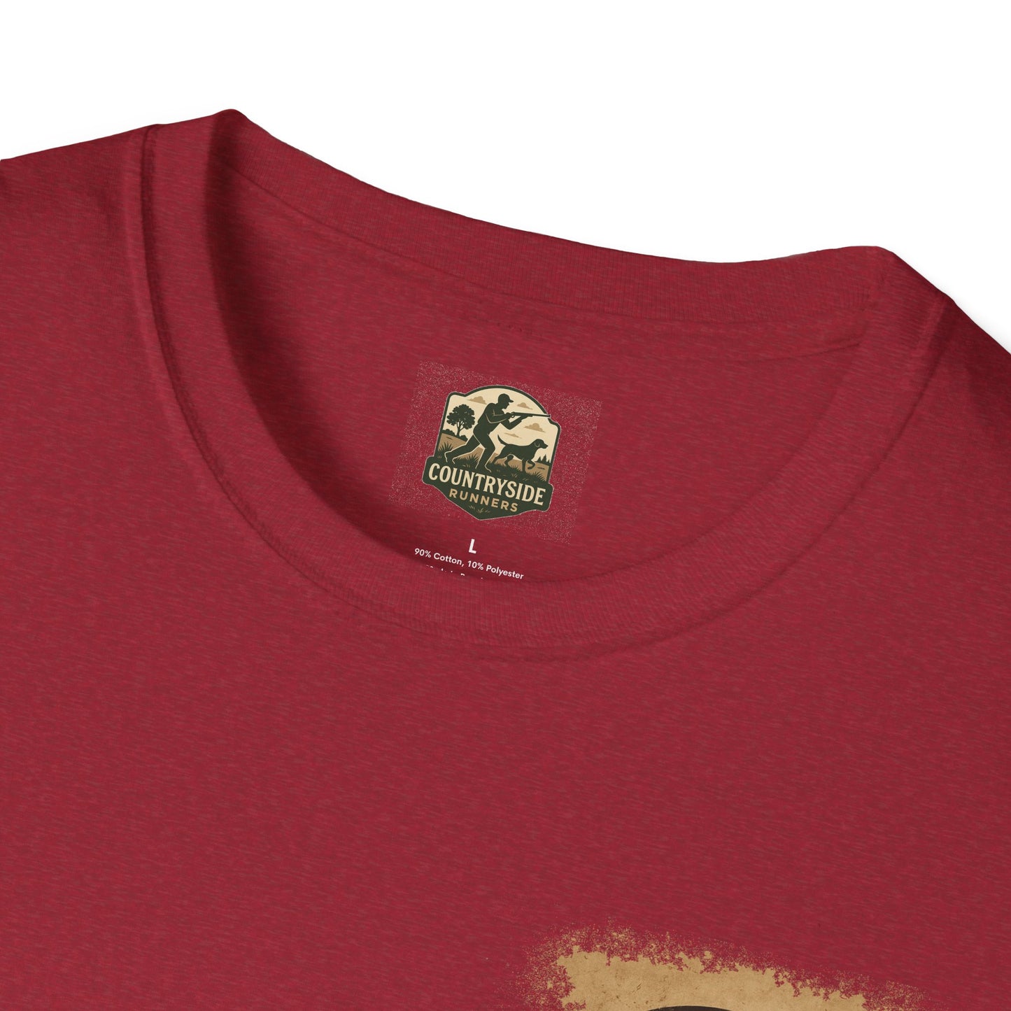 Countryside Runners Unisex Softstyle T-Shirt, Casual Outdoor Tee, Gift for Nature Lovers, Hunting Apparel, Cool Vintage Design