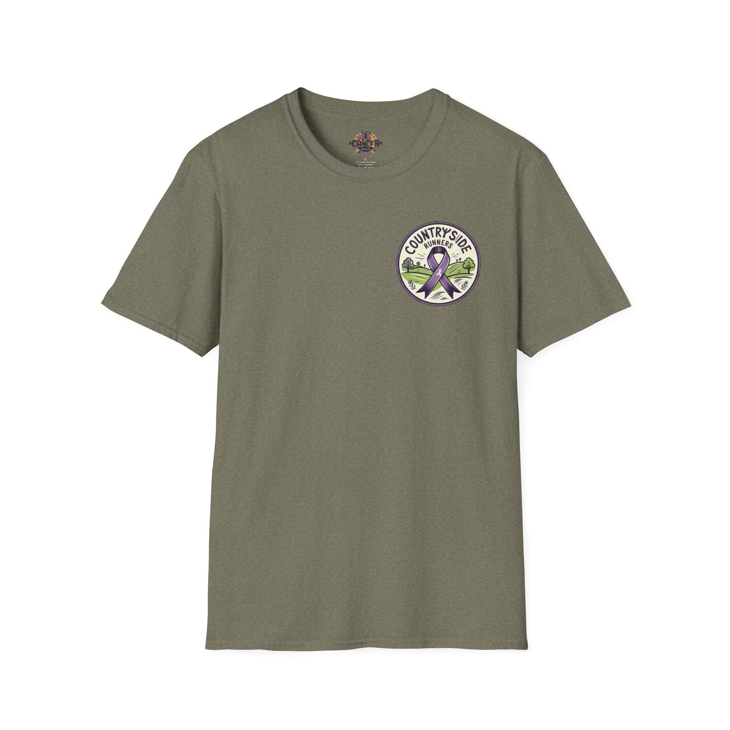 Cancer Warrior Unisex Softstyle T-Shirt, Support Tee, Awareness Shirt, Gift Idea for Cancer Fighters, Inspirational Apparel