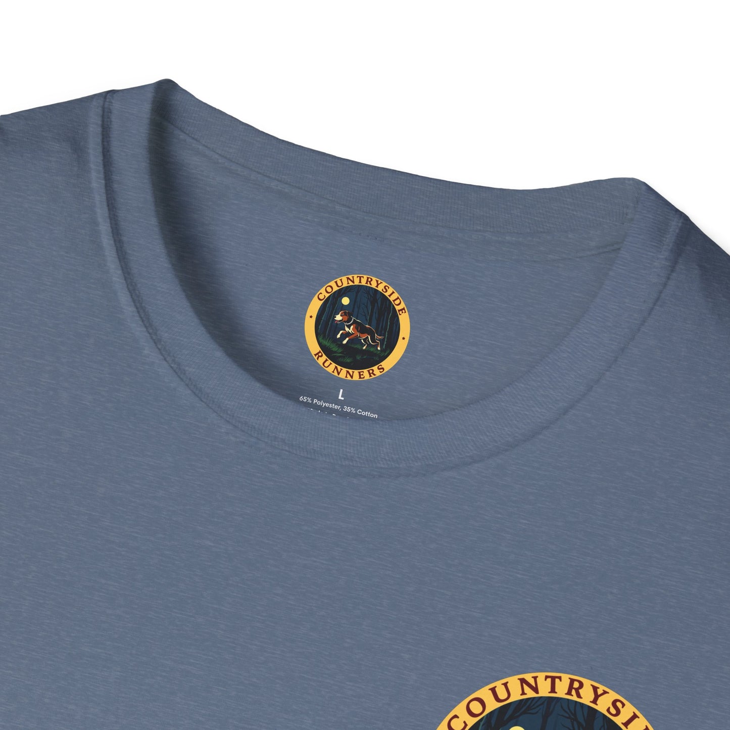 Dog Lover's Unisex Softstyle T-Shirt, Pet Fashion, Casual Wear, Birthday Gift, Animal Lover Apparel, Forest Dog Design